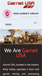 Mobile Screenshot of garnet-usa.com